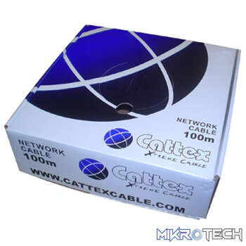 Cattex CAT5e Cable 100m  Grey  Networking